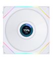 Ventilateur PC Lian Li Uni Fan TL LCD 140mm - Blanc sur PowerLab.fr