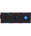 Ventilateur PC Lian Li UNI Fan TL 120 LCD Reverse Wireless Pack de 3 - Noir sur PowerLab.fr