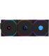 Ventilateur PC Lian Li UNI Fan TL 120 LCD Wireless Pack de 3 - Noir sur PowerLab.fr