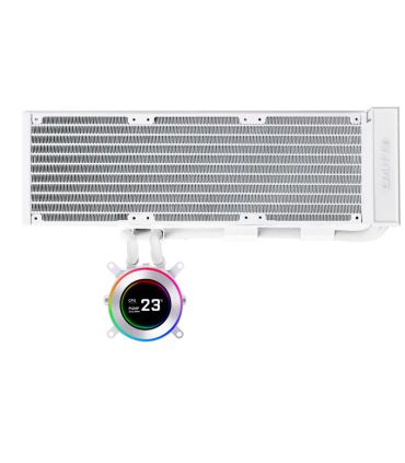 Refroidissement CPU Lian Li HYDROSHIFT II LCD-C 360 Fanless ARGB - Blanc sur PowerLab.fr