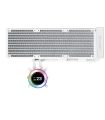 Refroidissement CPU Lian Li HYDROSHIFT II LCD-C 360 Fanless ARGB - Blanc sur PowerLab.fr