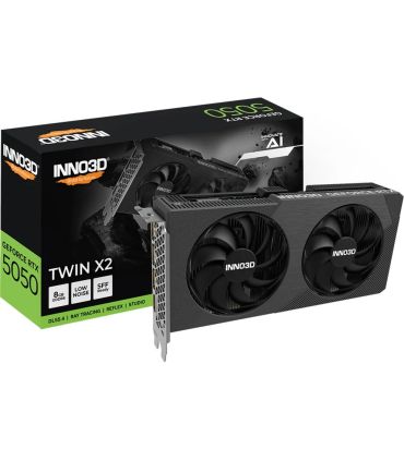 Carte Graphique INNO3D GeForce RTX 5050 Twin X2 8GB sur PowerLab.fr