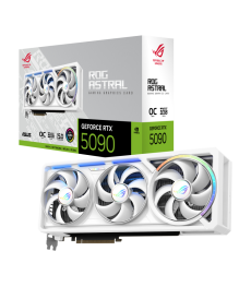 ASUS GeForce ROG Astral GeForce RTX 5090 32GB GDDR7 White OC Edition Carte Graphique ASUS GeForce ROG Astral GeForce RTX 5090 32GB GDDR7 White OC Edition sur PowerLab.fr