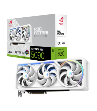 Carte Graphique ASUS GeForce ROG Astral GeForce RTX 5090 32GB GDDR7 White OC Edition sur PowerLab.fr