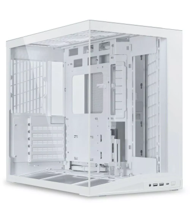 Boitier PC Lian Li O11D Mini V2 - Blanc sur PowerLab.fr