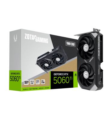Carte Graphique ZOTAC Gaming GeForce RTX 5060 Ti 16GB Twin Edge sur PowerLab.fr