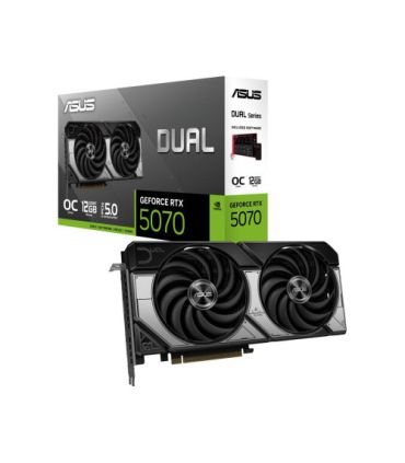Carte Graphique ASUS Dual GeForce RTX 5070 OC Edition 12GB sur PowerLab.fr