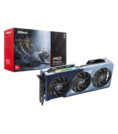 ASRock AMD Radeon RX 9070 XT STEEL LEGEND Monster Hunter 16 Go OC Carte Graphique ASRock AMD Radeon RX 9070 XT STEEL LEGEND Monster Hunter 16 Go OC sur PowerLab.fr
