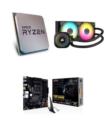 Kit Evo - Ryzen 7 5700X - TUF B550M WiFi - Watercooling