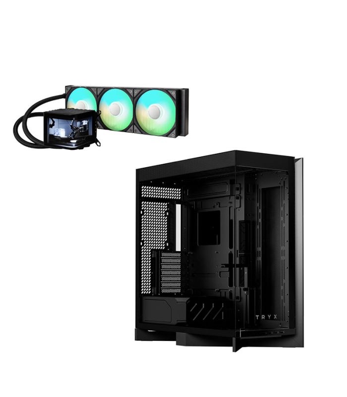 Kit Evo boîtier watercooling - TRYX Luca L70 - PANORAMA 360 ARGB | Powerlab