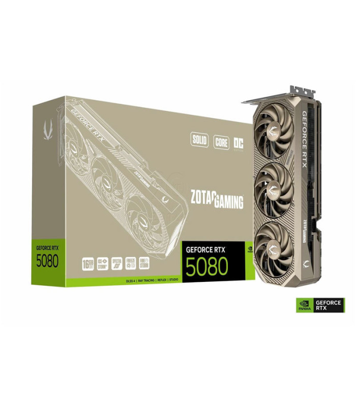 ZOTAC Gaming GeForce RTX 5080 SOLID CORE OC LIMITED 20 TH ANNIVERSARY EDITION | Powerlab