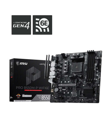 MSI PRO B550M-P WIFI6E