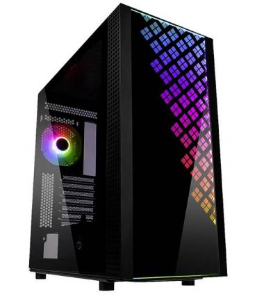 Boitier PC BitFenix DAWN TG RGB - Noir sur PowerLab.fr
