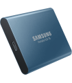 Disque dur SSD SAMSUNG SSD 500GB T5 EXTERNAL SSD BLUE sur PowerLab.fr