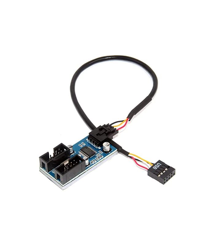 Connectique USB HUB interne sur PowerLab.fr