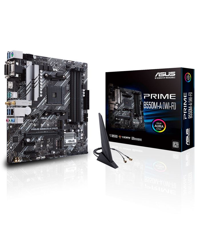 Carte mère PC ASUS PRIME B550M-A WIFI II sur PowerLab.fr