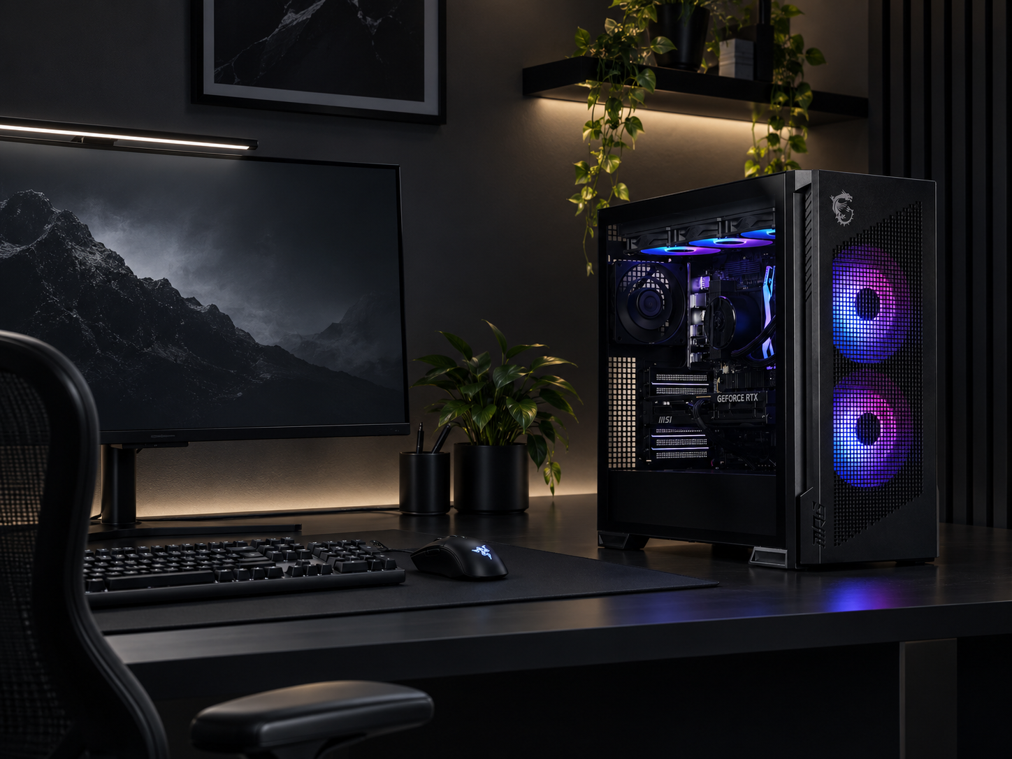 Processeur AMD Ryzen 7 9800X3D (4.7 GHz / 5.2 GHz) sur la carte mère MSI PRO B850-S WIFI6E