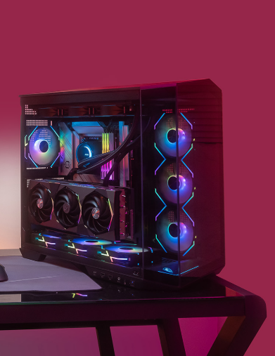 PC Gamer LIGHTNING - Design panoramique
