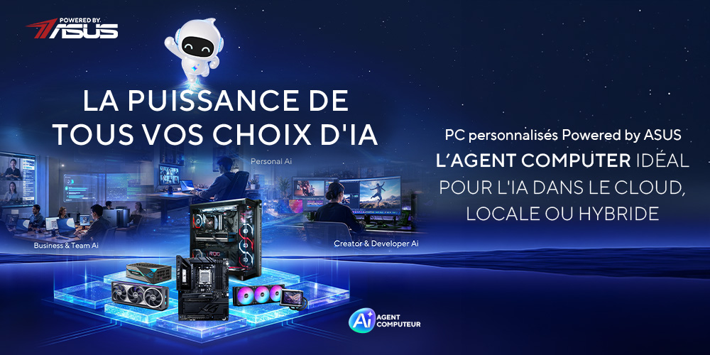 Agent Computer personnalisé Powered by ASUS