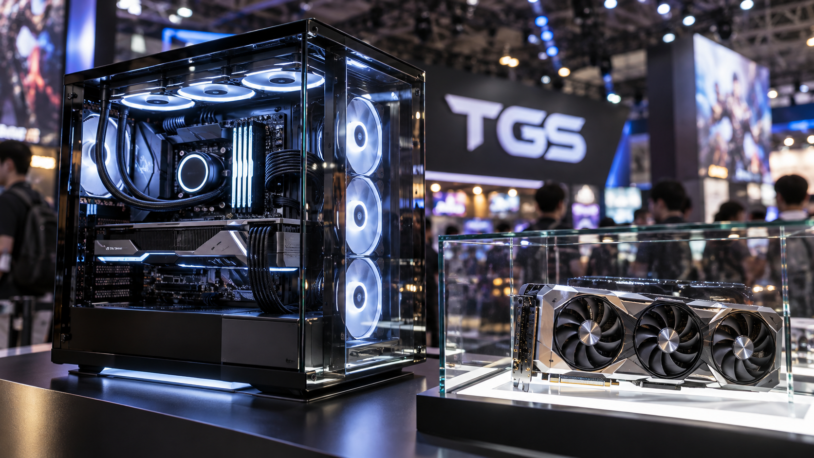 Stand hardware du Tokyo Game Show 2026