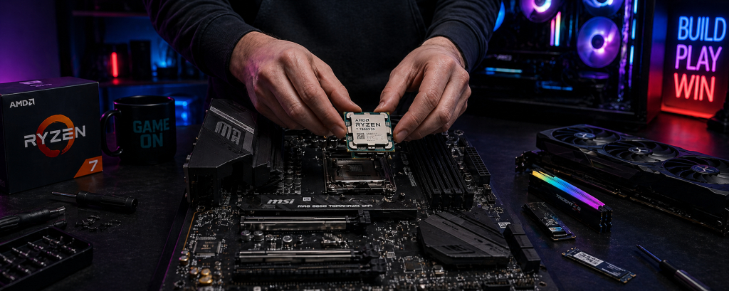 Comment monter son premier PC gamer ? – Conseils experts Powerlab