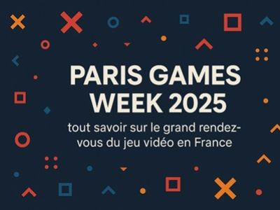 Paris Games Week 2025 : tout savoir sur le rendez-vous du jeu vidéo en France